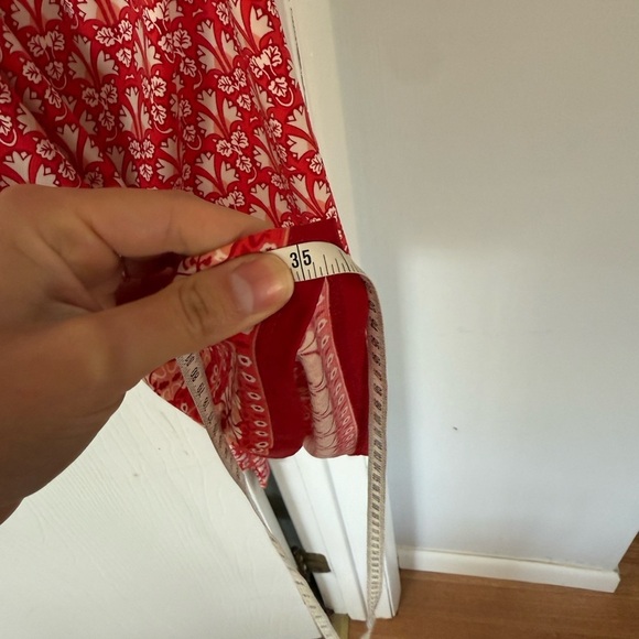 Max Studio Red Print Dress - Picture 4 of 4